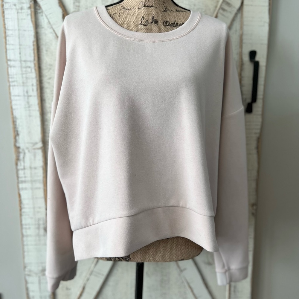 Athleta Women's Pink Sweatshirt - Picture 2 of 6